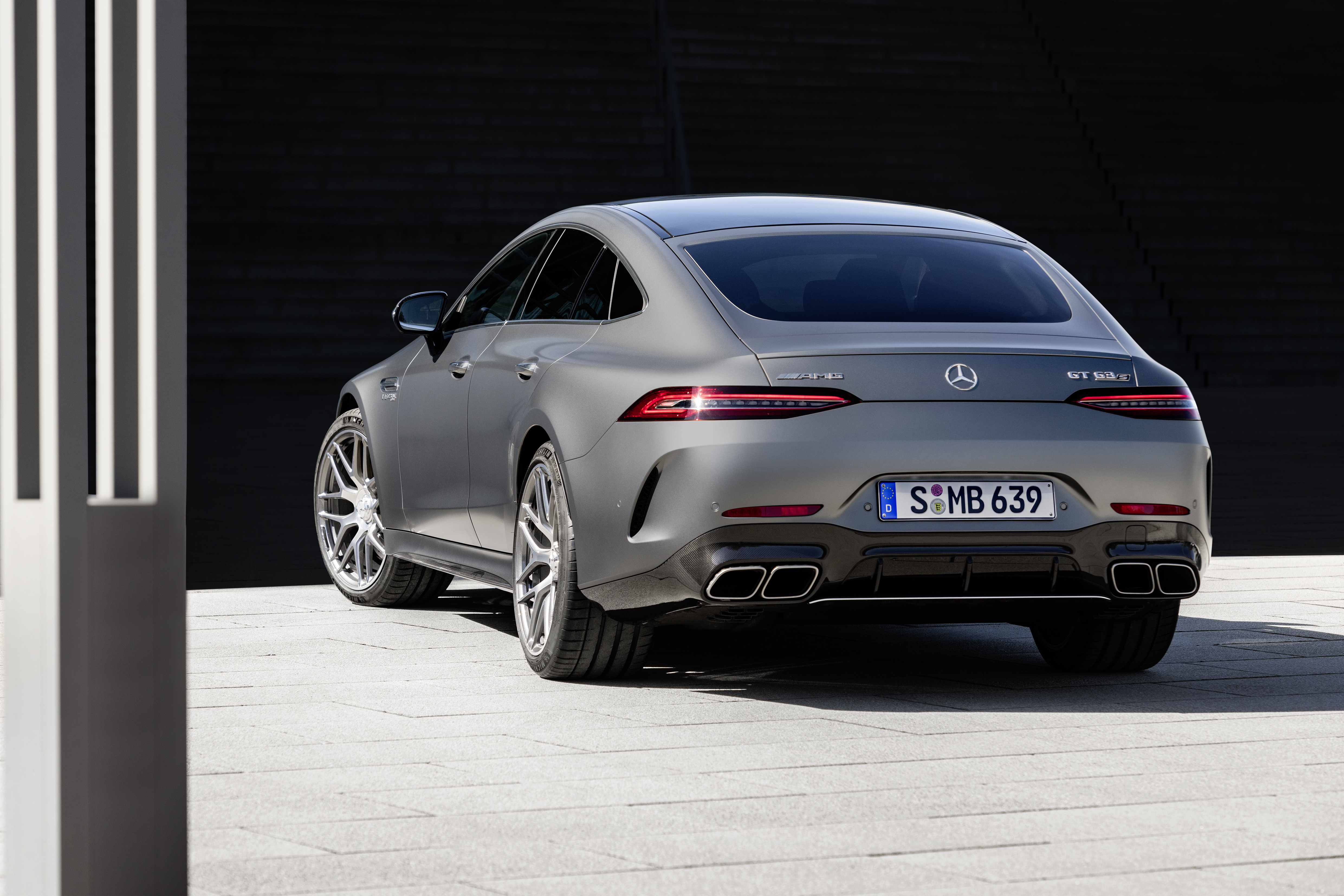 Mercedes-AMG GT 4 Door Coupe (rear)