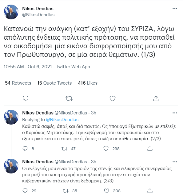 Δένδιας