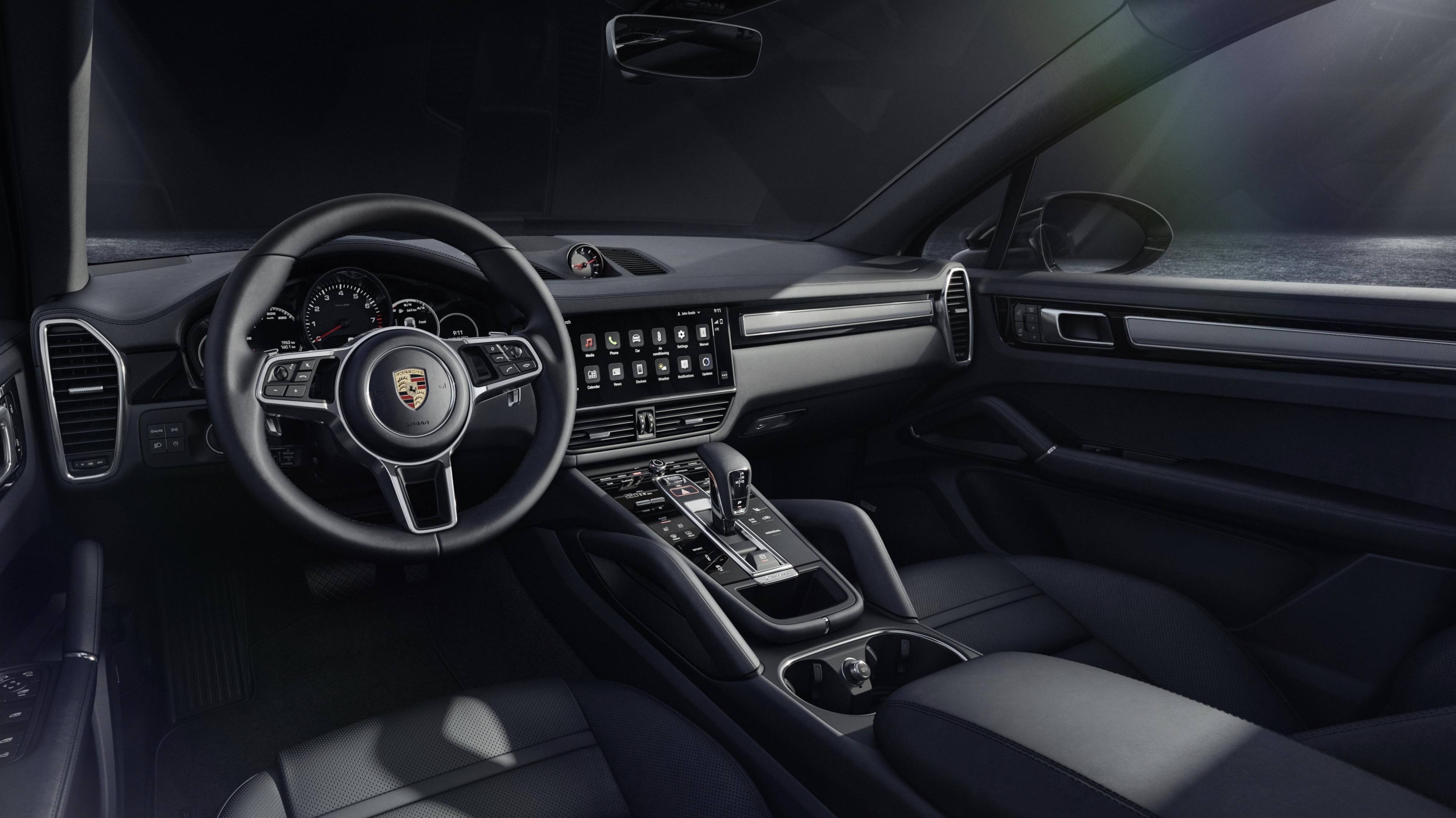 Porsche Cayenne Platinum Edtion (cockpit)