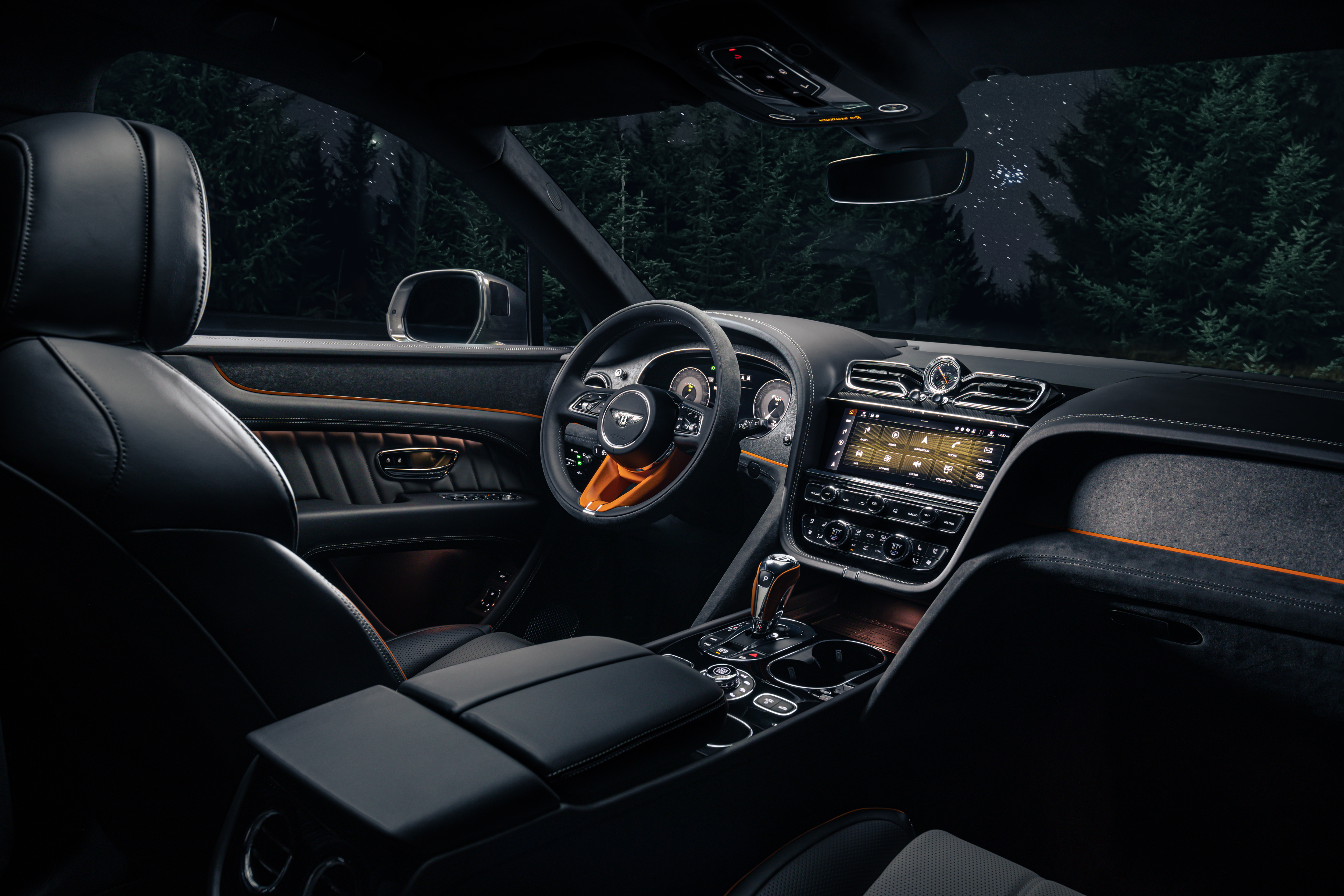 Bentley Bentayga Speed Space Edition (interior)