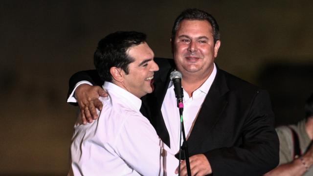 τσιπρας καμμενος
