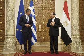 Μητσοτάκης- Abdel Fattah el-Sisi