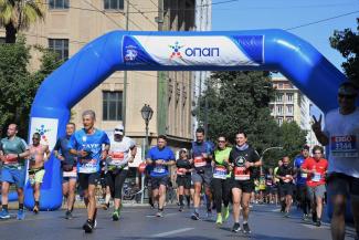 Μαζική συμμετοχή από 19.000 δρομείς στον 11ο Ημιμαραθώνιο της Αθήνας