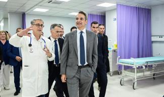Κυριάκος Μητσοτάκης Ογκολογικό κέντρο